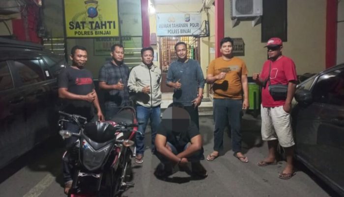 Beraksi di Aceh Tamiang, Pelaku Curanmor Asal Sumut Disikat Polisi