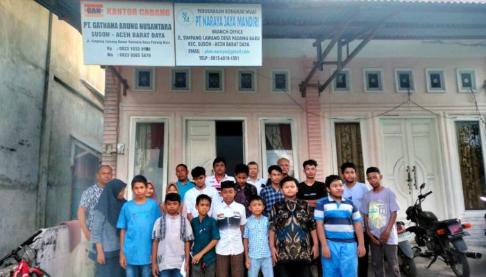PT Gathana Arung Nusantara Santuni 20 Anak Yatim