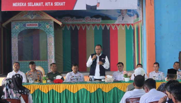 PMI Aceh Selatan Sosialisasi Pembentukan Relawan Donor Darah di Samadua