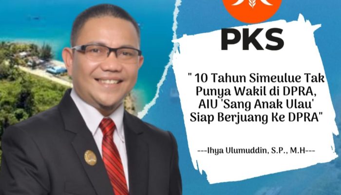Unggul di Survei PollingKita, Ihya Ulumuddin Optimis Rebut Satu Kursi DPRA