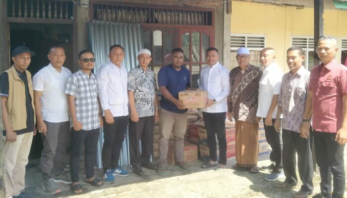 Safaruddin Kembali Bantu Korban Kebakaran, Kali Ini Selain Abdya juga di Aceh Selatan