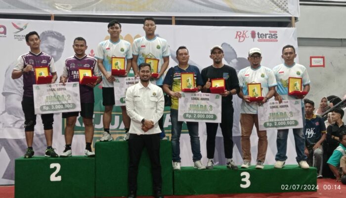 Diikuti 472 Atlet Bulutangkis, Kejurprov PBSI Aceh 2024 di Abdya Resmi Ditutup