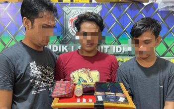 Polres Abdya Tangkap Tiga Pemuda Pemilik Sabu