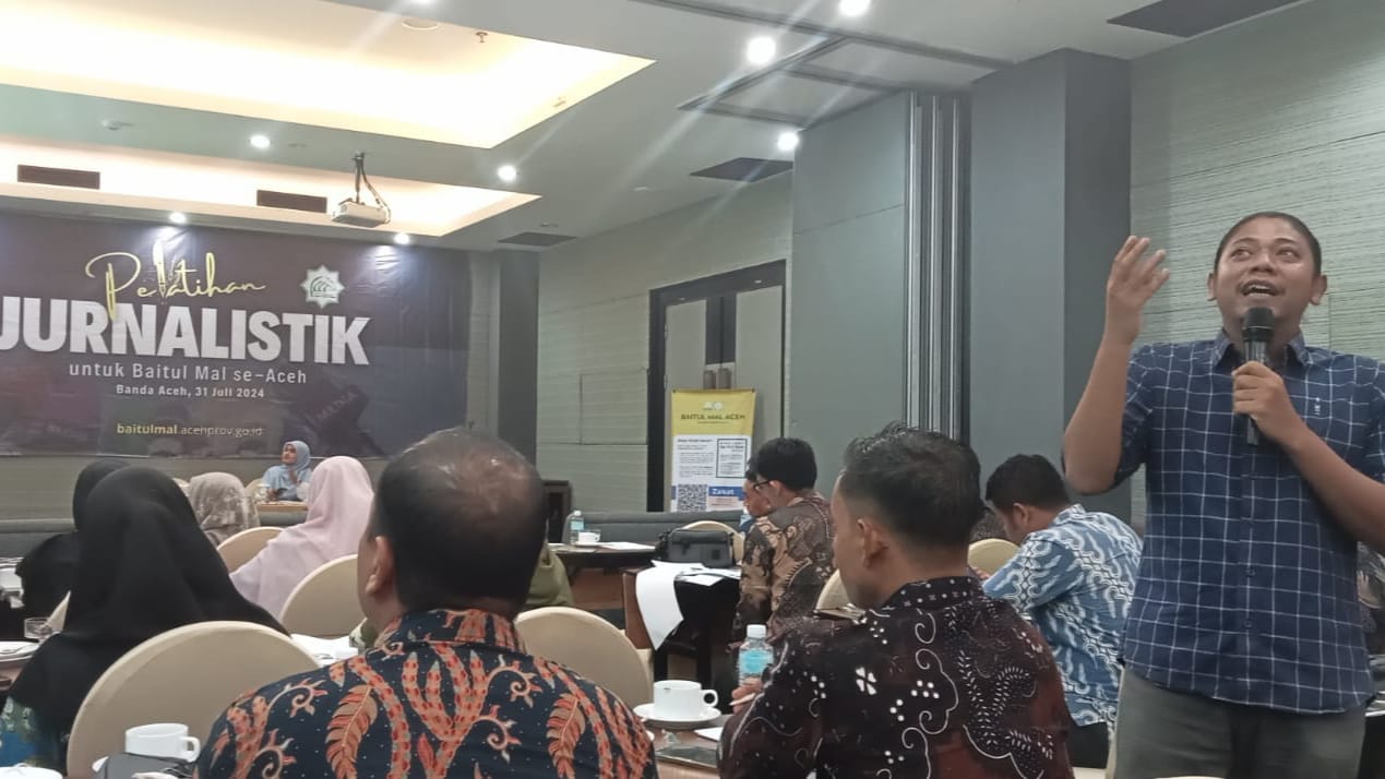 BMA Gelar Pelatihan Jurnalistik untuk Amil se-Aceh