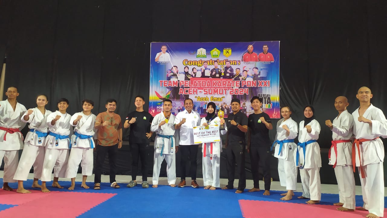 karate aceh raih medali emas