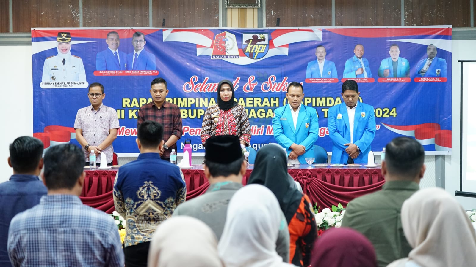 Pj Bupati Nagan Raya Buka Rapimda IV DPD KNPI