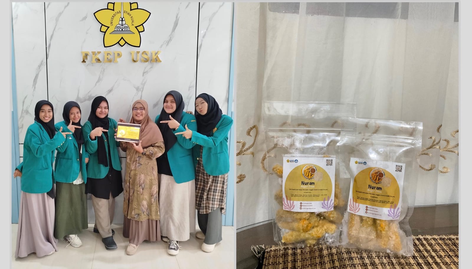 Mahasiswa USK Ciptakan Produk Nugget Tiram