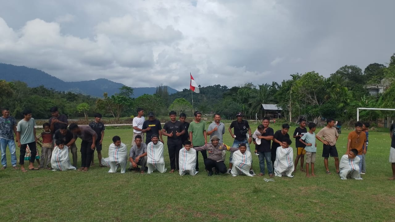 Gampong Babahlung Abdya Semarakkan HUT RI ke-79 dengan Aneka Perlombaan