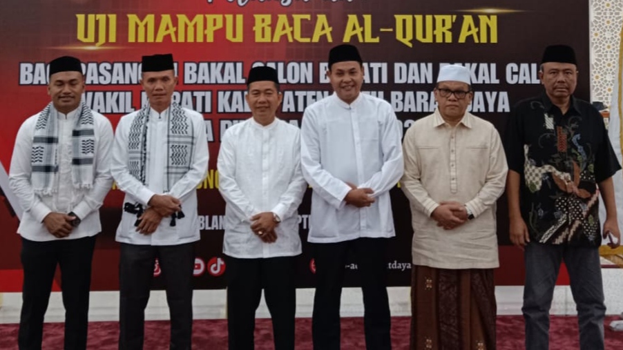 Tiga Paslon Lulus Uji Mampu Baca Alqur'an, Safaruddin Tampil Seperti Qari