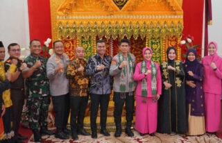 Kunker ke Abdya, Kapolda Aceh Disambut Bupati Safaruddin dan Forkopimda