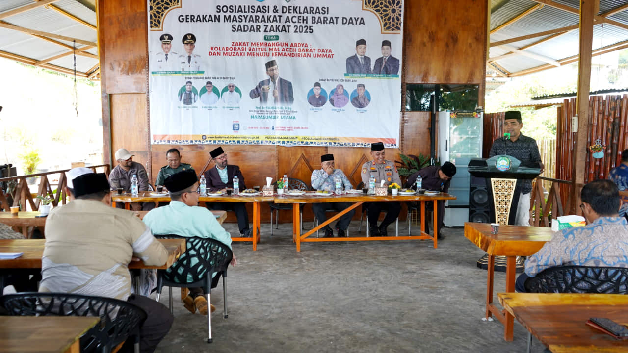 Baitul Mal Abdya Gelar Sosialisasi dan Deklarasi Gerakan Masyarakat Sadar Zakat