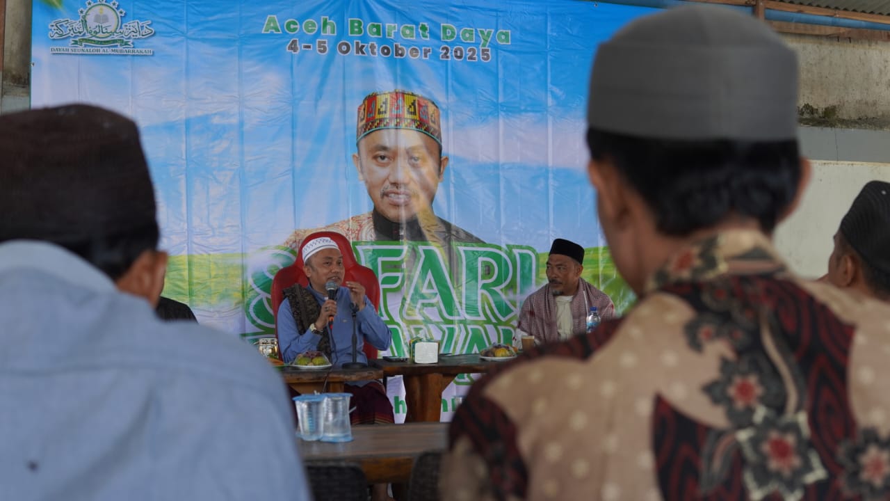 KH Muhammad Idrus Ramli, Dihadirkan di Aceh Barat Daya Oleh Komunitas Coffee Morning Sajan Abati