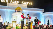 Mualem Resmi Buka MTQ Aceh ke-37 di Kabupaten Pidie Jaya