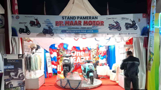 PT Maar Motor Ramaikan MTQ ke-37 Pidie Jaya dengan Pameran Motor Honda