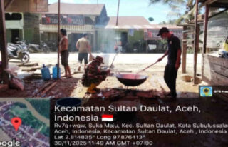 Kemensos Dirikan Empat Dapur Umum di Subulussalam