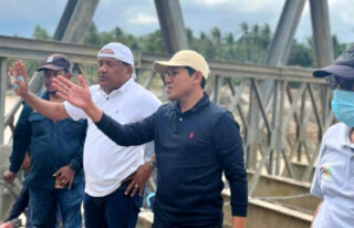 Jembatan Awe Geutah Bireuen Ambruk akibat Banjir, Wagub Aceh: Jembatan Darurat Segera Dibangun