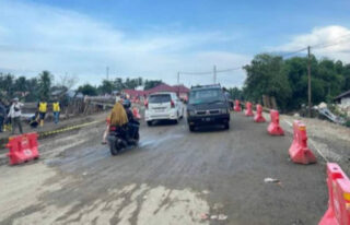 Jembatan Krueng Meureudu Dibuka, Akses Pidie Jaya-Bireuen Kembali Normal