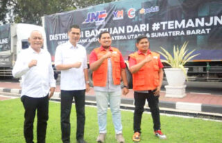 JNE Distribusikan 500 Ton Lebih Logistik untuk Korban Bencana di Aceh