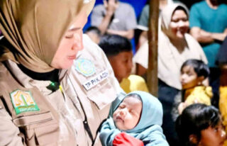 Kak Na Antar Bantuan Darurat untuk 2 Gampong Pedalaman di Aceh Utara