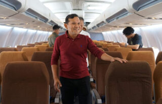 Wagub Aceh Tinjau Wahana Manasik Pesawat di Asrama Haji